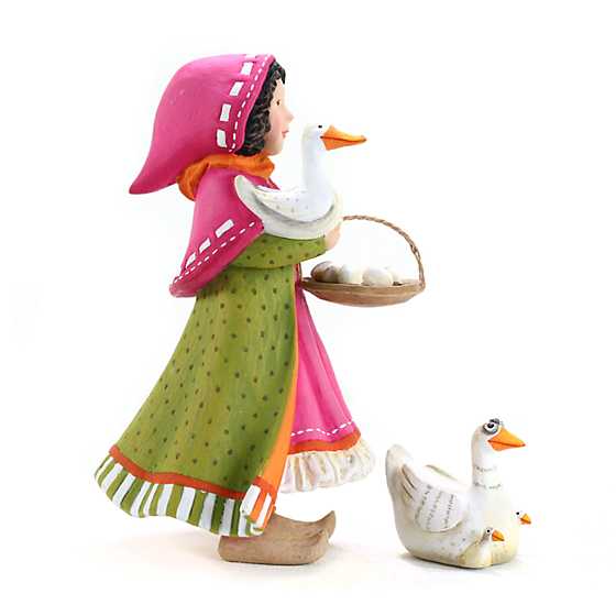 Patience Brewster Nativity Girl with Duck Figures image five
