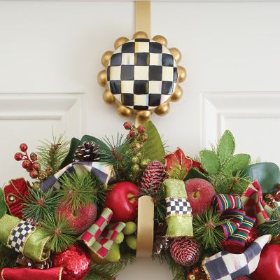 Courtly Check Wreath Hanger image three