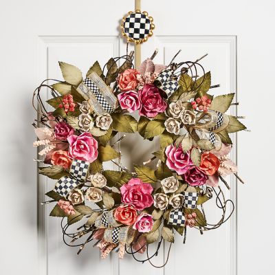 Courtly Check Wreath Hanger image four