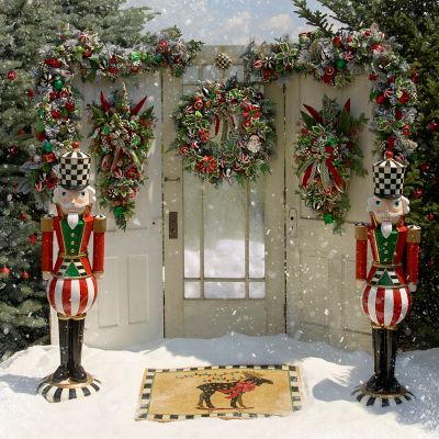 Courtly Check Wreath Hanger image six