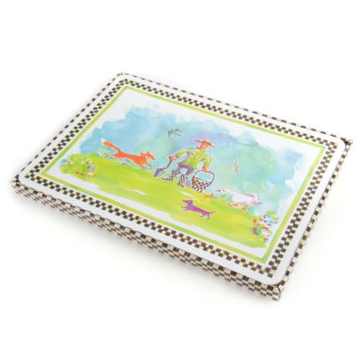 MacKenzieChilds Toddler's Placemats Blue Set of 4