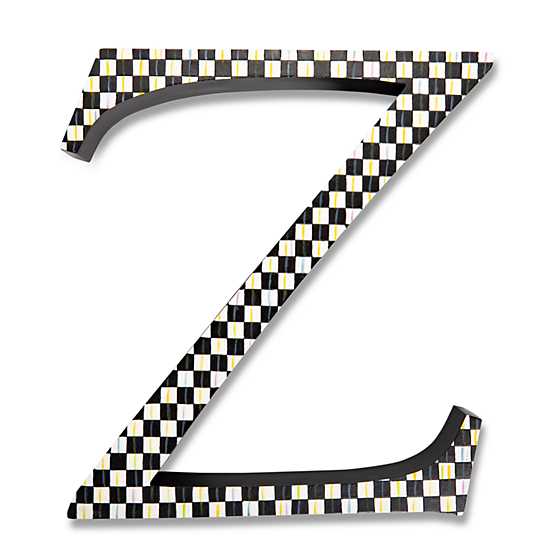Courtly Check Letter - Z image two