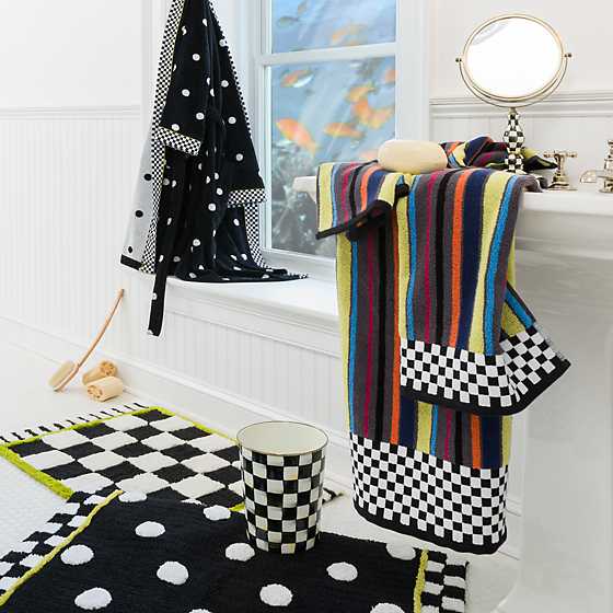 Courtly Check Bath Rug - Standard image two