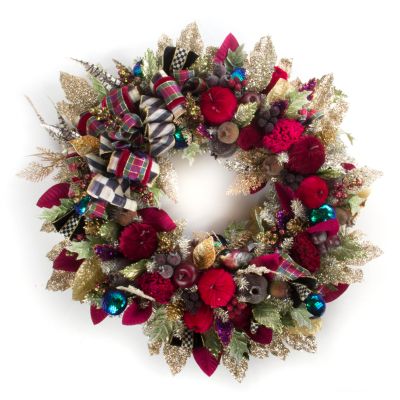 Mackenzie Childs Christmas Wreath 