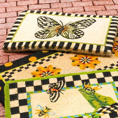 MacKenzieChilds Butterfly Entrance Mat