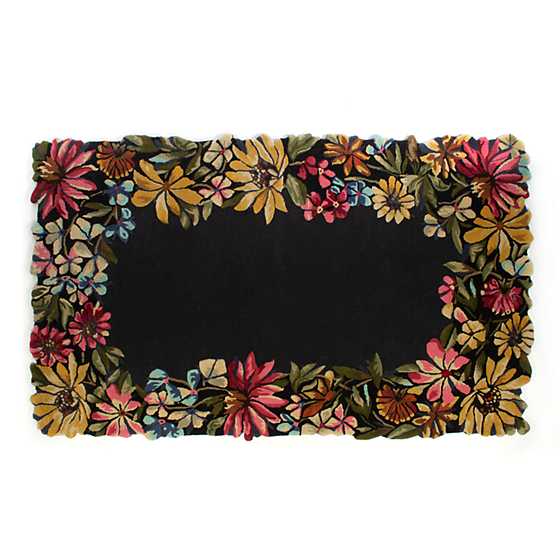 Butterfly Garden Rug - 5' x 8' image two