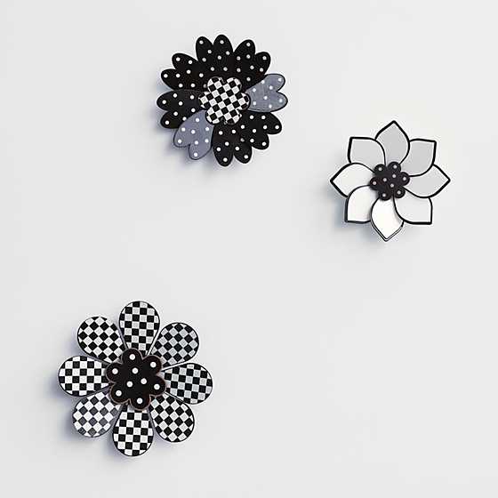 Marquee Wall Flowers - Set of 3 image two