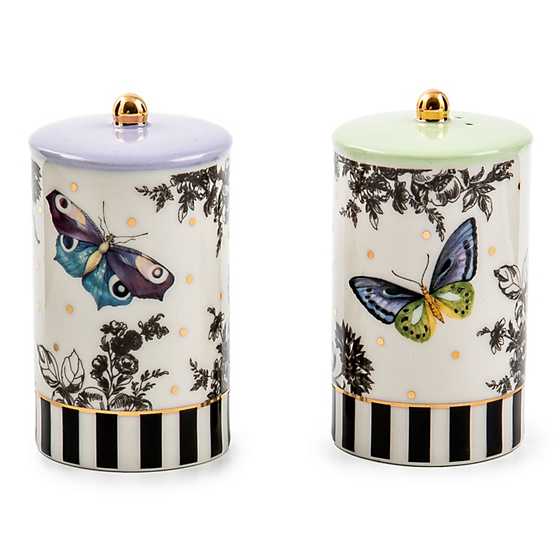 Butterfly Toile Salt & Pepper Set image two