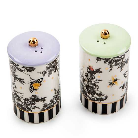 Butterfly Toile Salt & Pepper Set image three
