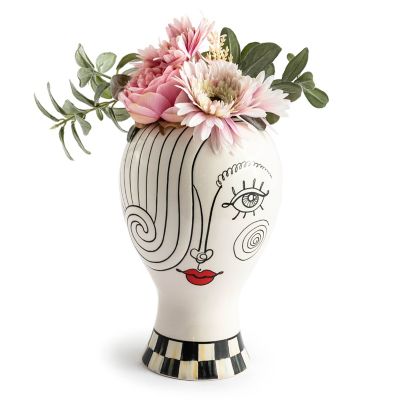 Doodles Lady Head Vase image four