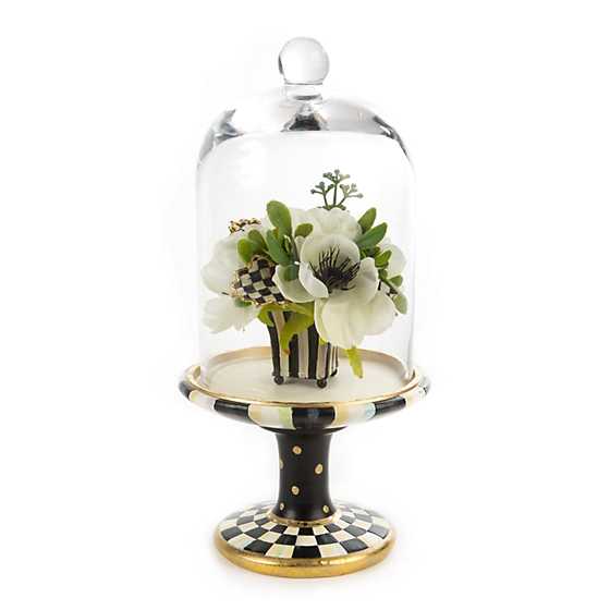 Courtly Check Pedestal with Cloche image twelve