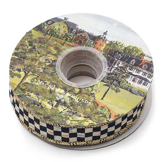Courtly Check 1" Ribbon image twelve