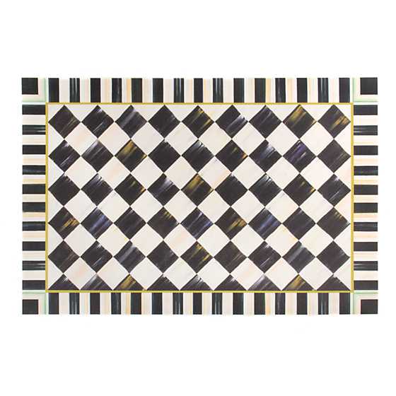 Courtly Check Floor Mat - 2' x 3'