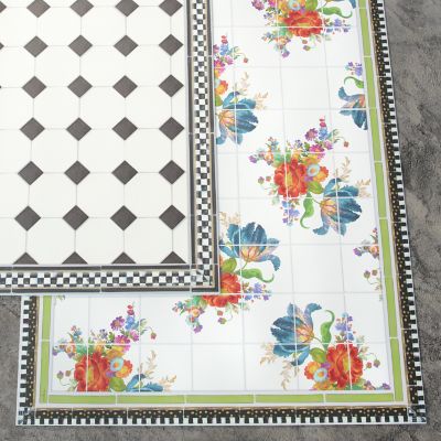 MacKenzieChilds Flower Market Floor Mat 3' x 5'