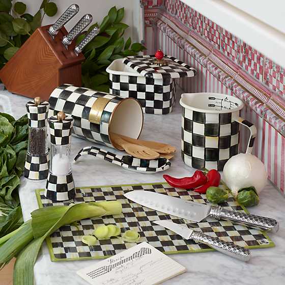 Courtly Check Cutting Board image three