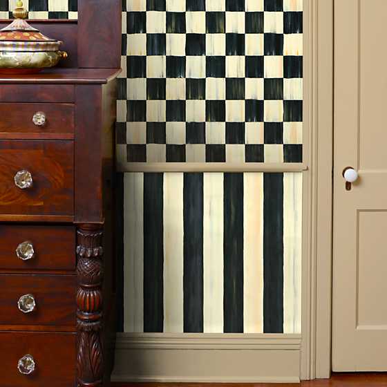 Courtly Stripe Wallpaper image three