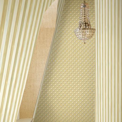 Parchment Stripe Wallpaper image three