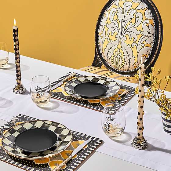 Gold Check Flatware - 5-Piece Place Setting image four