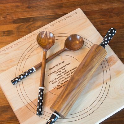 MacKenzieChilds Dotty Salad Serving Set