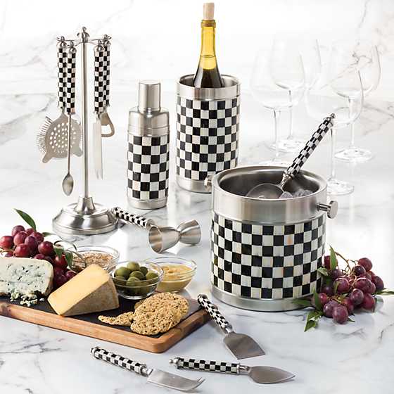 Supper Club Cheese Knife Set - Courtly Check image two