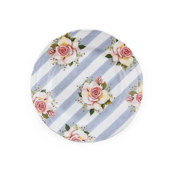 Wildflowers Dessert Plate - Blue image two