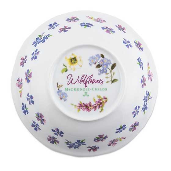 Wildflowers Serving Bowl - Green image five