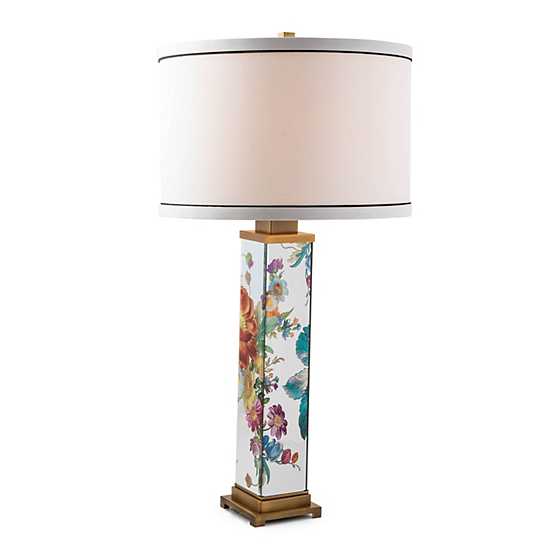 Flower Market Reflections Table Lamp image three