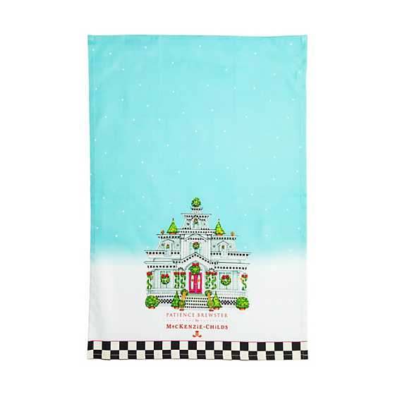 Patience Brewster Holiday House Dish Towel image three