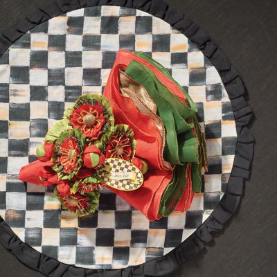 MacKenzieChilds Courtly Check Round Placemat