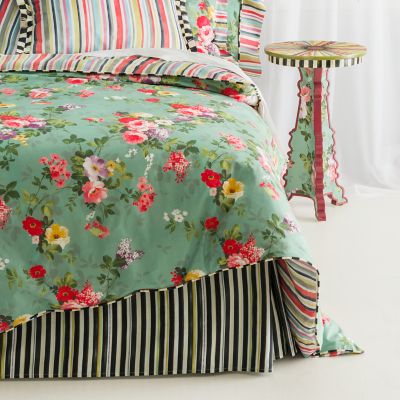 MacKenzieChilds Chelsea Garden Duvet Cover Queen