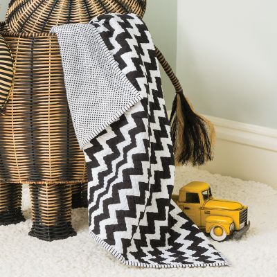 MacKenzieChilds Chevron Baby Quilt