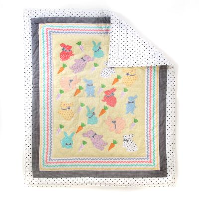 MacKenzieChilds Baby Bunny Quilt