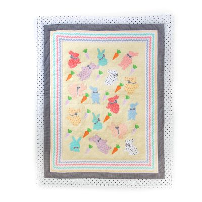 MacKenzieChilds Baby Bunny Quilt