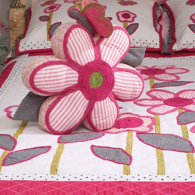 MacKenzieChilds Posie Pop Quilt Twin