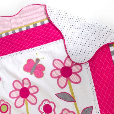 MacKenzieChilds Posie Pop Quilt Full/Queen