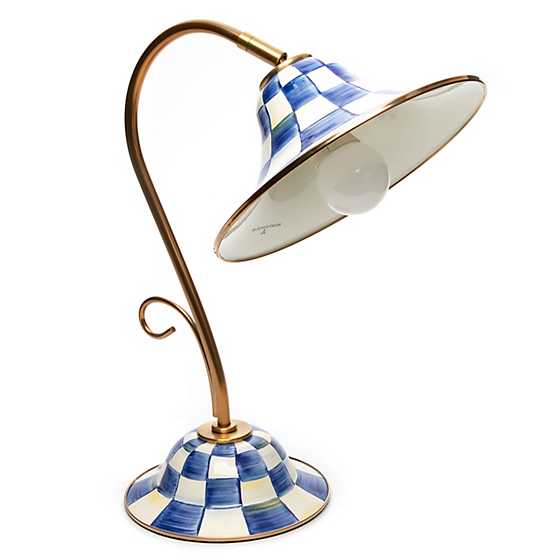 Royal Check Desk Lamp