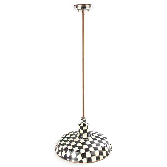 Courtly Check Barn Pendant Lamp - 18" image eight