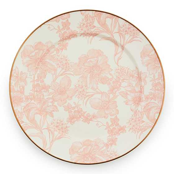 English Garden Enamel Charger/Plate - Rosy image two