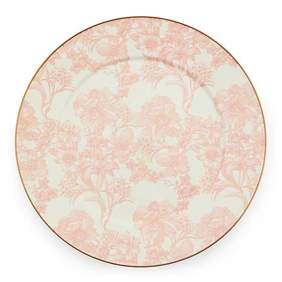 English Garden Enamel Serving Platter - Rosy image two
