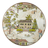 Aurora Enamel Dinner Plate