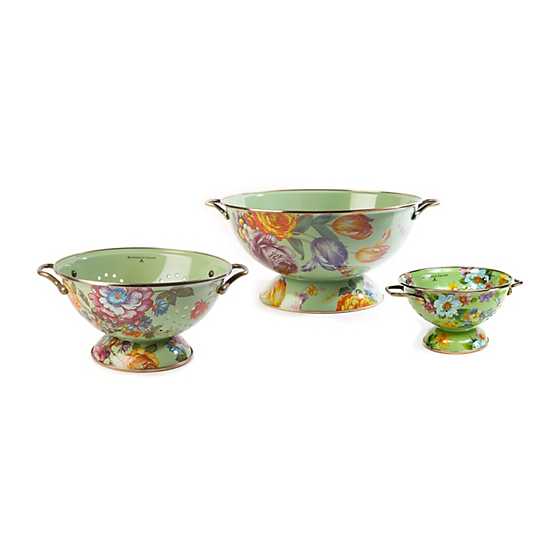 Flower Market Green Everything Bowl  &  Colanders Set image two