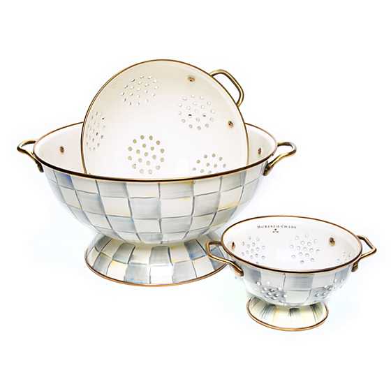 Sterling Check Enamel Everything Bowl  &  Colanders Set image two