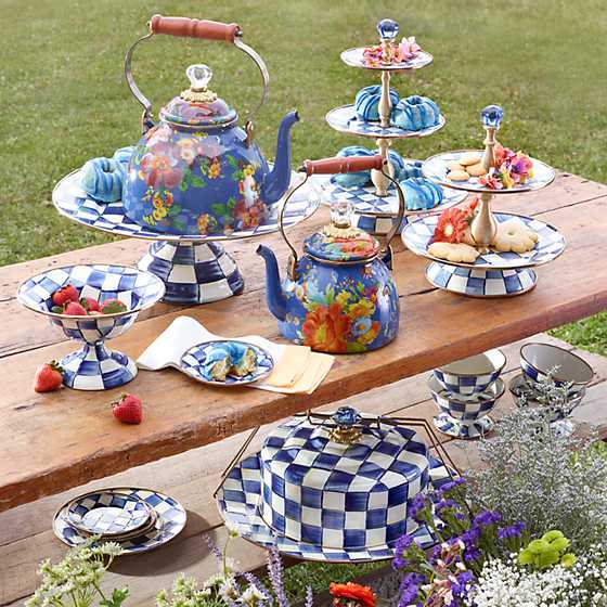 Royal Check Three Tier Sweet Stand image two