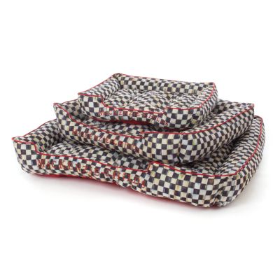 MacKenzieChilds Courtly Check Comfy Pet Bed Small