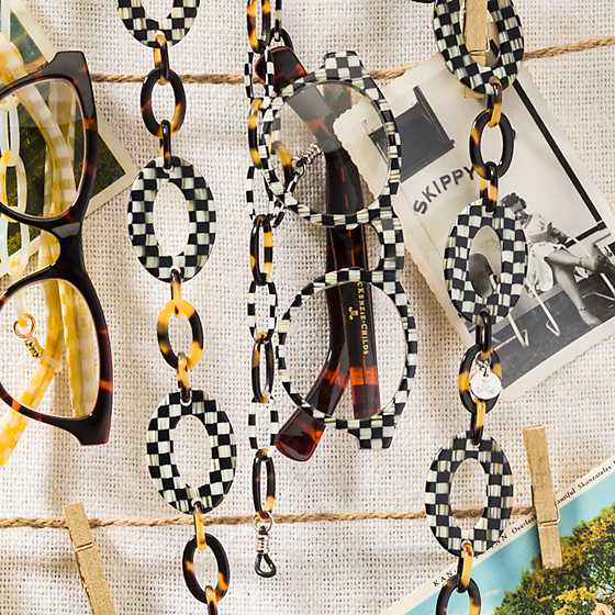 Courtly Check Eyeglasses Chain image four
