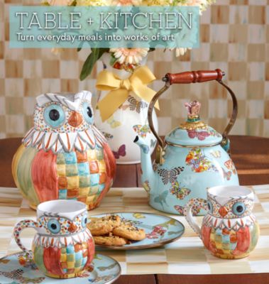 MacKenzie-Childs - Hand painted Dinnerware from MacKenzie-Childs