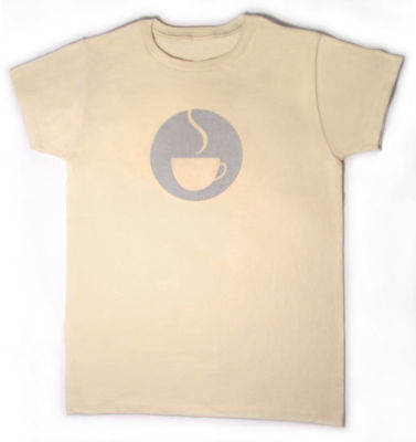 Mens White Tea Shirt