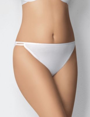 Lilyette&Acirc;&reg; Cotton Signature String Bikini