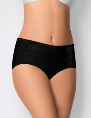 Lilyette&Acirc;&reg; Dream&Acirc;&reg; Microfiber with Lace Boyshort