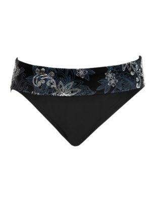 MaidenformA Beach Banded Hi Waist Swim Brief